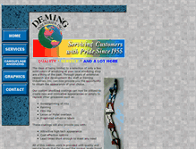 Tablet Screenshot of demingindustries.com